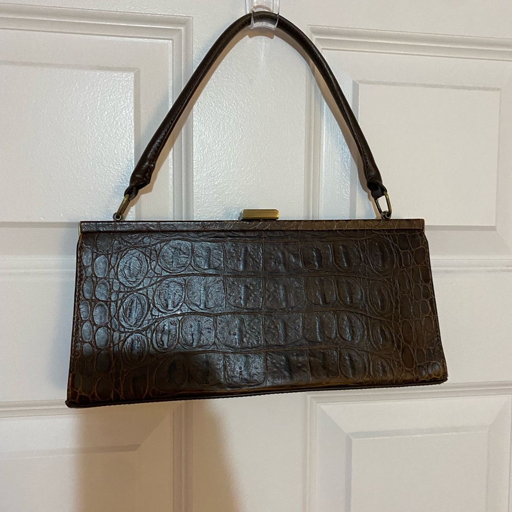 Brown shoulder bag